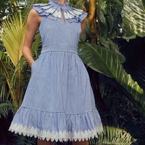 Ted Baker London Kikkii Bib Frill Dress